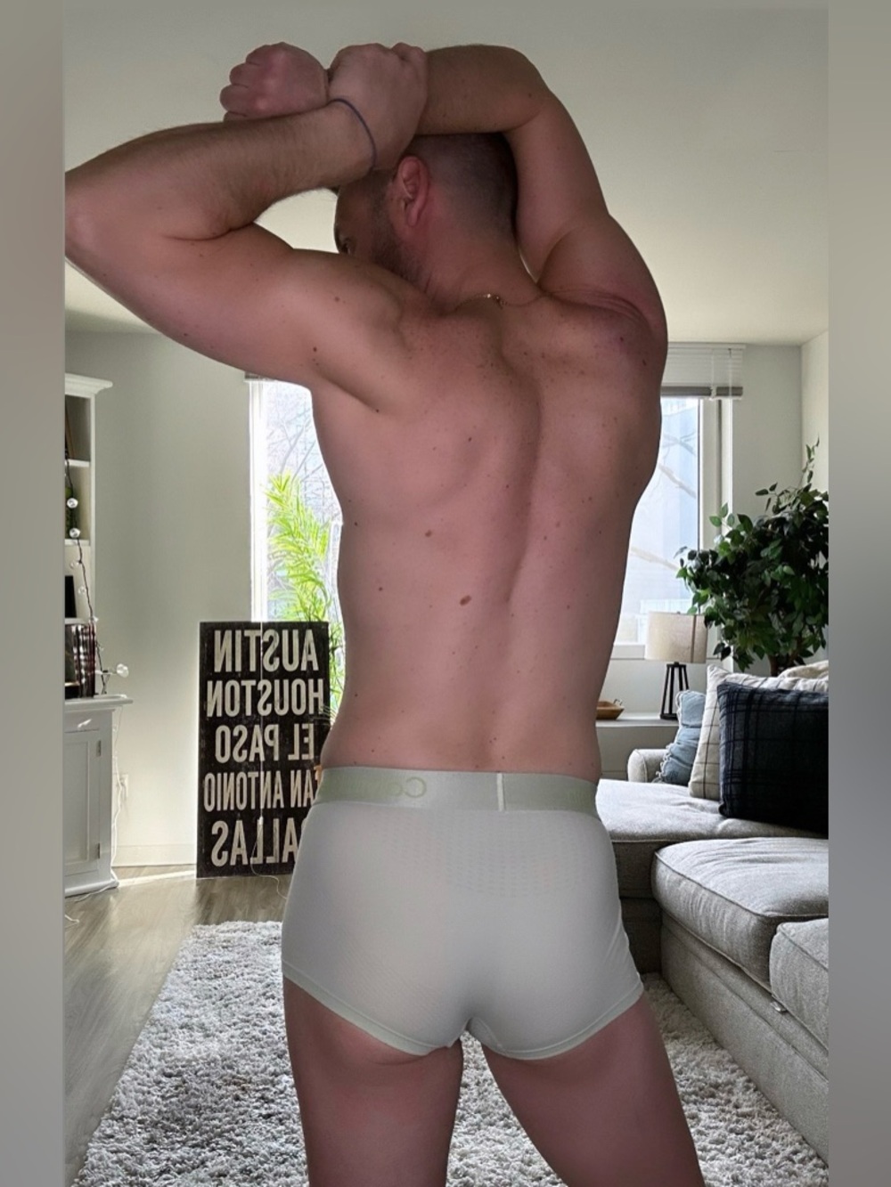 Calvin Klein | Microfiber Tech Low Rise Trunk in Lime Cream (Small) - Picture 2 of 15
